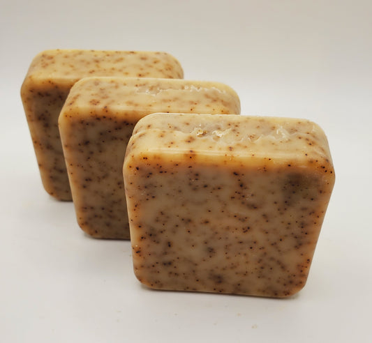 Expresso Exfoliation Handmade Soap Small Hands