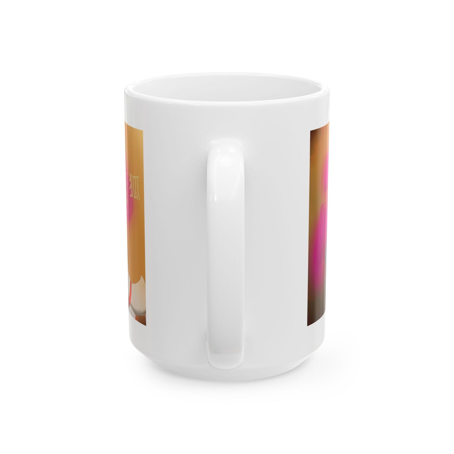 Whimsical Mila Character Fox Ceramic Mug - 11oz & 15oz